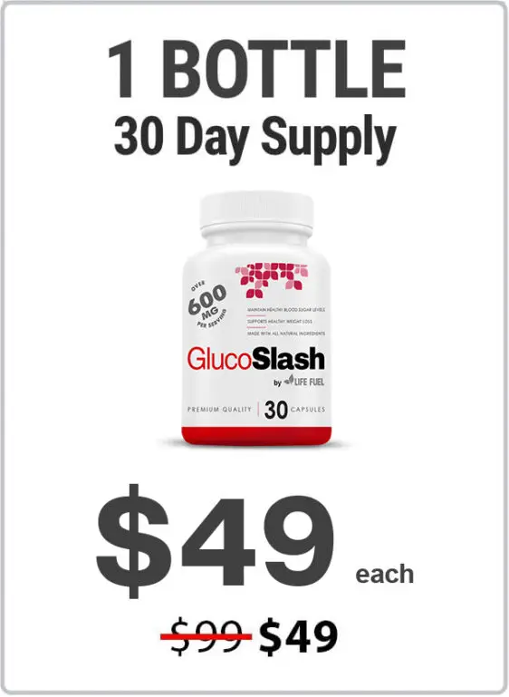 Buy GlucoSlash 1 bottle